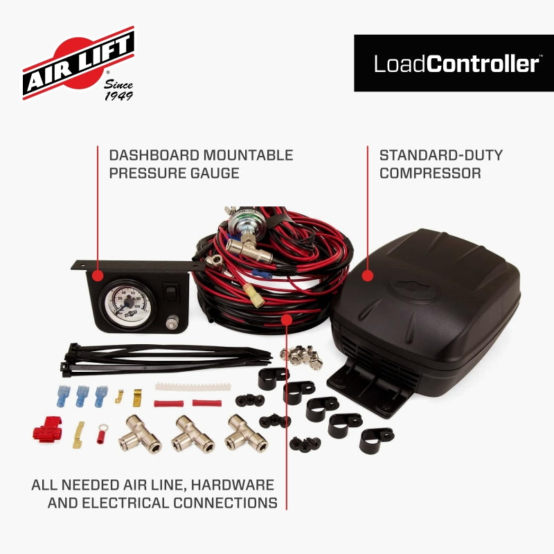 AIRLIFT Load Controller II - Single Gauge w/ Lps 5 PSI Min. 25592 Photo - out of package