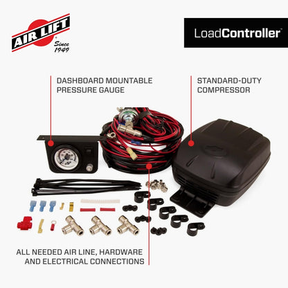 AIRLIFT Load Controller II - Single Gauge w/ Lps 5 PSI Min. 25592 Photo - out of package