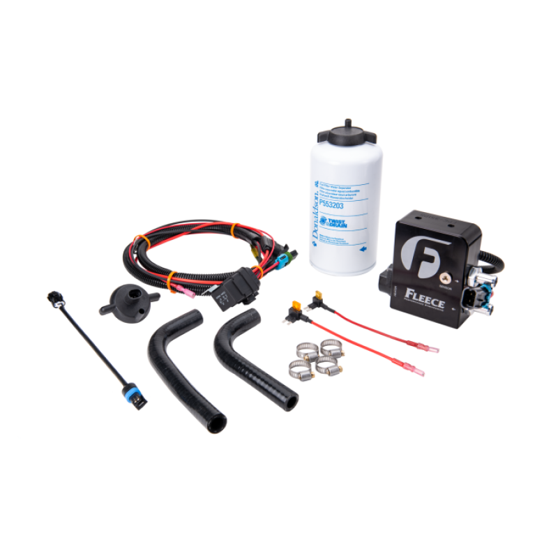 Fleece Performance 11-16 GM 2500/3500 Duramax Auxiliary Heated Fuel Filter Kit FPE-DMAX-HFFBA-1116