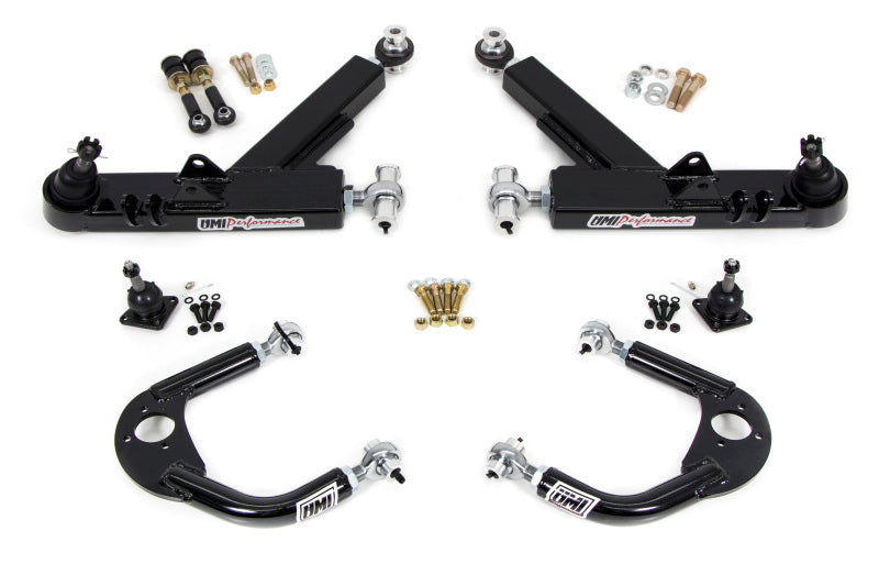UMI Performance 93-02 GM F-Body A-Arm Kit Double Shear Mount Boxed Lower + Adj Upper 231410-B 231410-B Photo - Primary