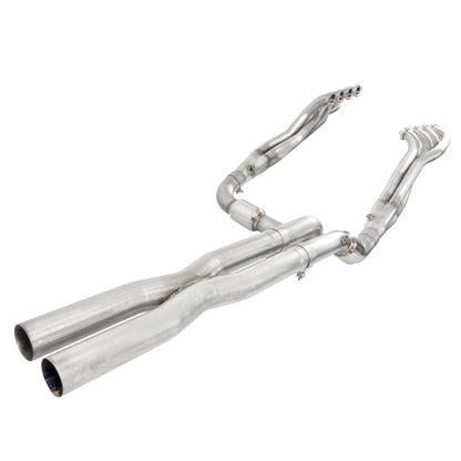 Stainless Works 2007-13 Chevy Silverado/GMC Sierra Headers 1-7/8in Primaries High-Flow Cats X-Pipe CT07HCAT CT07HCAT Photo - out of package
