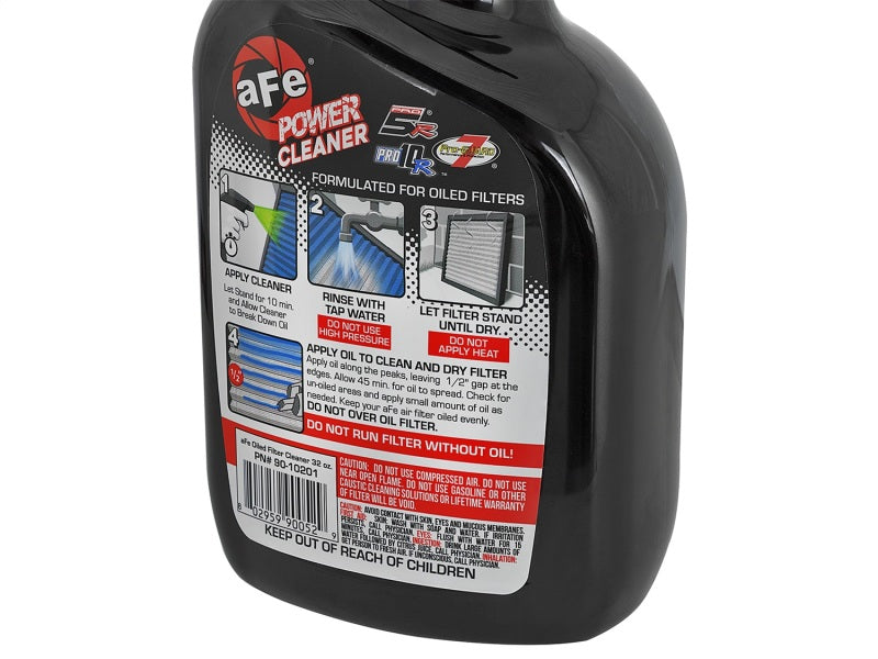 aFe Power Cleaner 32 Oz. (12 Pack) Pre-Oiled Air Filters 90-10212 Photo - Close Up