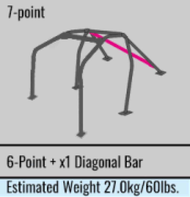 Cusco GDA B Dash Through 2 Passenger 7P Impreza Safety21 666 290 F20 User 1