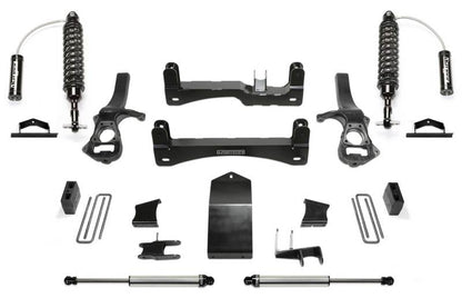 Fabtech 6 Inches Performance System w/ Front Dirt Logic 2.5 Resi Coilovers K1134DL Photo - Primary