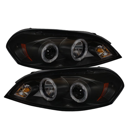 Spyder Chevy Impala 06-13 Projector Headlights LED Halo LED Blk Smke PRO-YD-CHIP06-HL-BSM 5078308 5078308 Photo - Primary