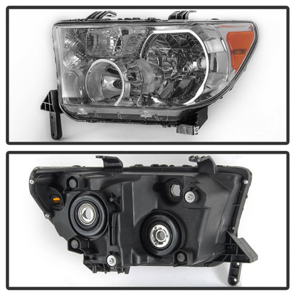 SPYDER xTune 07-13 Toyota Tundra (w/o Headlight Washer) Headlight - OEM Left (HD-JH-TTU07-OE-L) 9042263 9042263 Photo - Unmounted