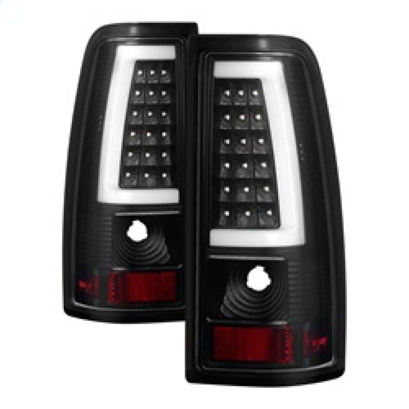 SPYDER xTune Chevy Silverado 1500/2500/3500 99-02 / Version 3 Tail Lights Black ALT-ON-CS99V3-LBLED-BK 9038761 9038761 Photo - Primary