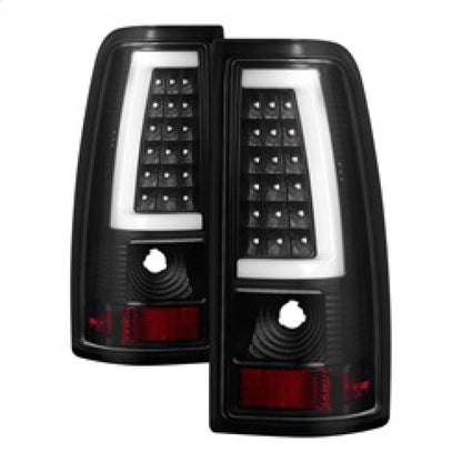 SPYDER xTune Chevy Silverado 1500/2500/3500 99-02 / Version 3 Tail Lights Black ALT-ON-CS99V3-LBLED-BK 9038761 9038761 Photo - Primary
