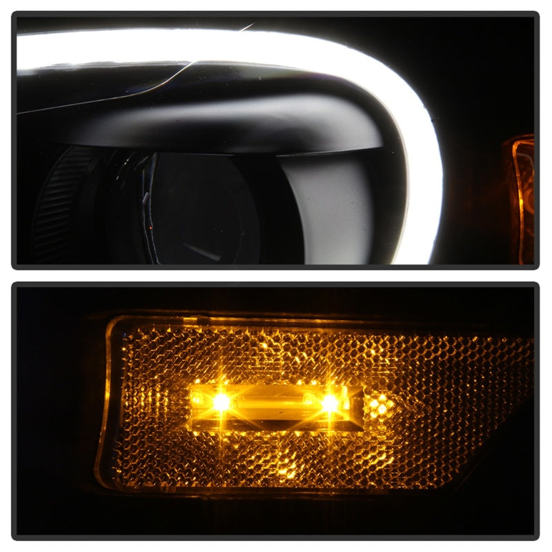 SPYDER xTune 06-13 Chevrolet Impala LED Light Bar Headlights - Black (PRO-JH-CIM06-LB-BK) 9042232 9042232 Photo - Unmounted