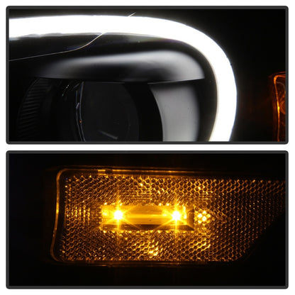SPYDER xTune 06-13 Chevrolet Impala LED Light Bar Headlights - Black (PRO-JH-CIM06-LB-BK) 9042232 9042232 Photo - Unmounted