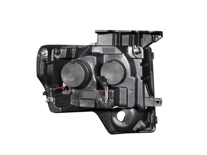 Anzo 2009-2014 Ford F-150 Projector Headlights w/ U-Bar Black 111263 Photo - Unmounted