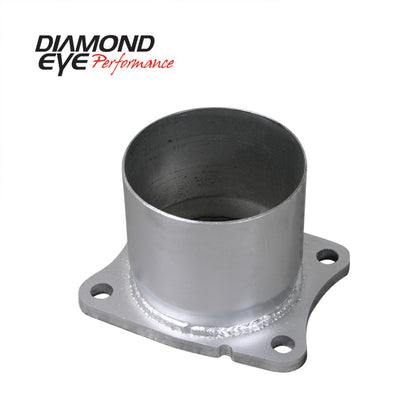 Diamond Eye Performance Diamond Eye ADAPTER 4-BOLT FLANGE 4in INNER DIA CLAMP-ON AL: 01-05 CHEVY/GMC 6.6L 2500/3500 CHV-FBA 321045 321045 Photo - Primary