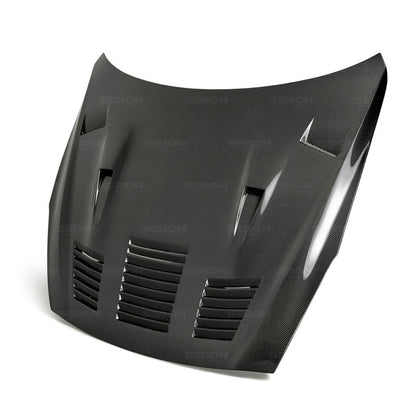 Seibon 2017-2018 Nissan GTR R35 Carbon Fiber Hood HD17NSGTR-GTII Photo - Primary