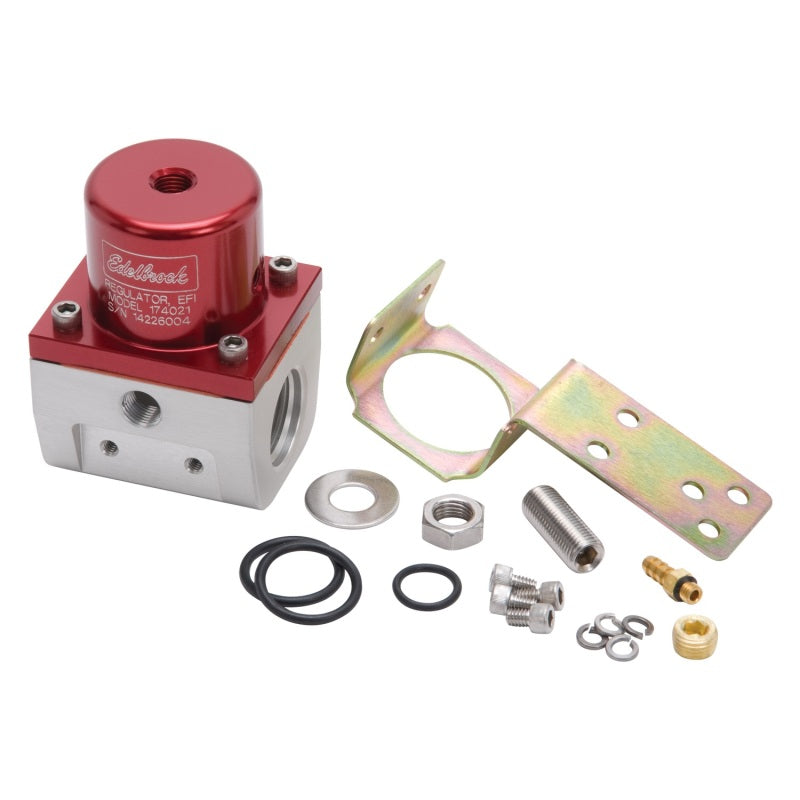 Edelbrock Fuel Pressure Regulator, Efi, 180 Gph, 35-90 Psi, -10in/out, -6 Return 174021 Photo - Primary
