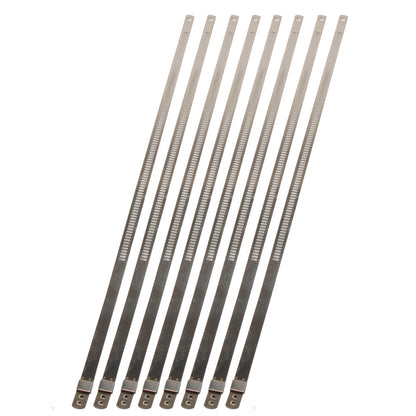 DEI Stainless Steel Positive Locking Tie 1/4in (7mm) x 9in - 8 per pack 10208 10208 Photo - Primary