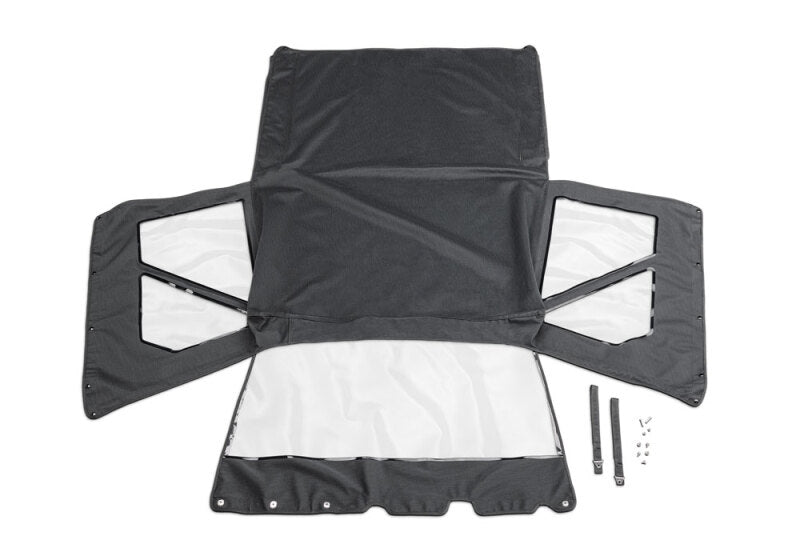 Rampage 1986-1994 Suzuki Samurai Soft Top | OEM Replacement – Black Denim 98615 Photo - Primary