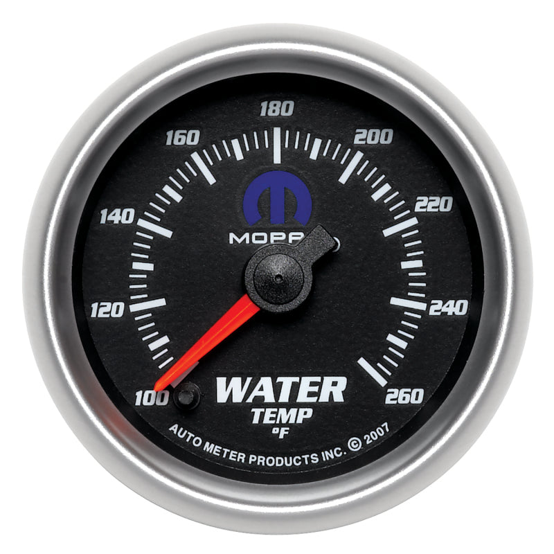 Autometer Mopar Series; Water Temperature Gauge; Electric, D 880018 Photo - Primary