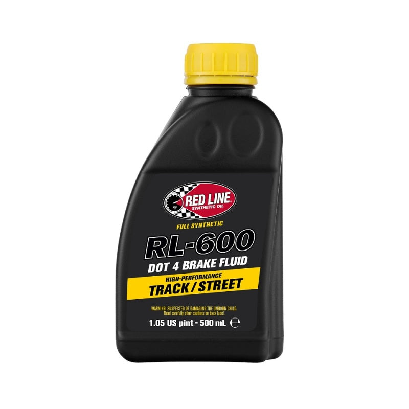 Redline RL600 Brake Fluid High Performance Case 6x500ml RED90414 90404 User 1