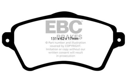 EBC Disc Brake Pad Set DP61352 Photo - Primary