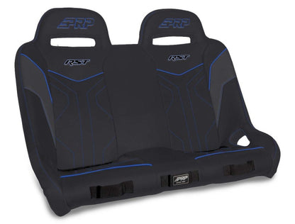 PRP Seats PRP Polaris RZR XP4 1000/XP4 Turbo/XP4 Turbo S RST Rear Suspension Bench- Black/Blue A4901-V A4901-V Photo - Primary