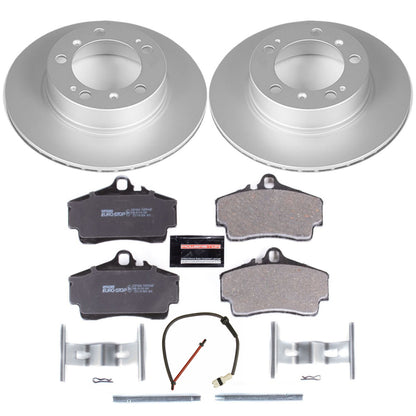 PowerStop Power Stop 97-04 Porsche Boxster Rear Euro-Stop Brake Kit ESK857 ESK857 Photo - Primary