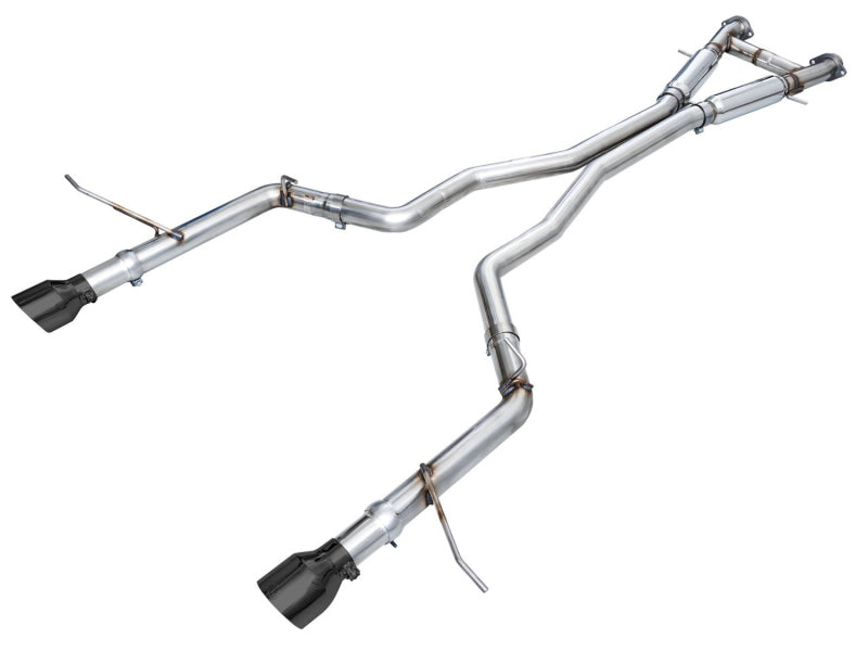 AWE Tuning 18-23 Dodge Durango SRT & Hellcat Track Edition Exhaust - Diamond Black Tips 3020-33952 3020-33952 Photo - Primary