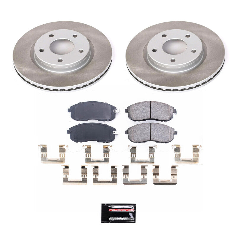 PowerStop Power Stop 13-19 Nissan Sentra Front Semi-Coated Rotor Kit SC6961 SC6961 Photo - Primary