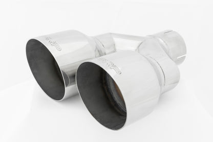 MBRP Universal T304 SS Dual Tip 4in OD/2.5in Inlet T5177 T5177 Photo - lifestyle view