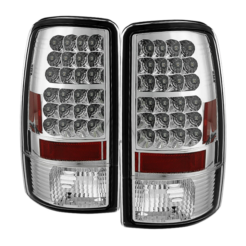 Spyder Chevy Suburban/Tahoe 1500/2500 00-06/GMC Yukon LED Tail Lights Chrome ALT-YD-CD00-LED-C 5001535 5001535 Photo - Primary