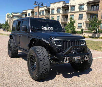 ORACLE Lighting Oracle VECTOR Series Full LED Grille - Jeep Wrangler JL/JT - NA 5837-PRO 5837-PRO Photo - lifestyle view