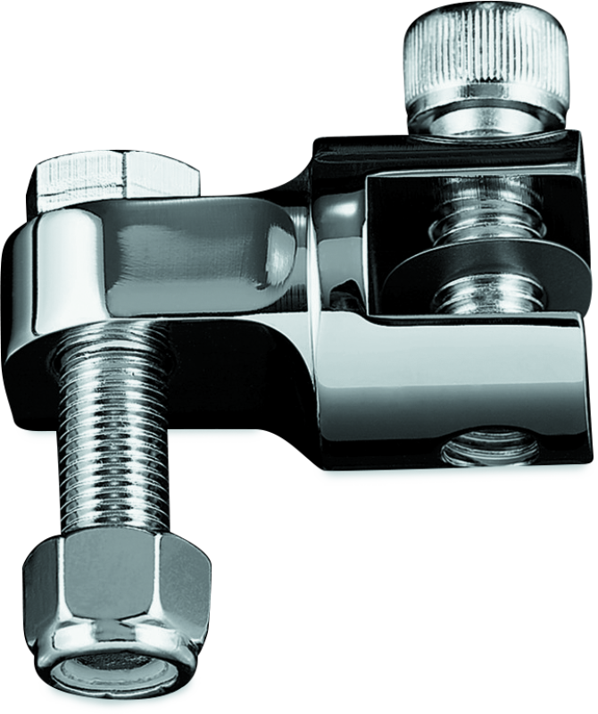 Kuryakyn 1-1/4in Stirrup Heel Rest Extenders Chrome 8043 8043 Photo - Primary