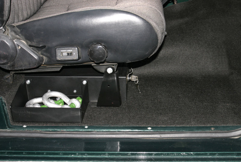 Tuffy Products Tuffy Ford Bronco Underseat Drawer Passenger W/ Keyed Lock 256-01 256-01 Photo - Mounted