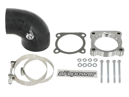 aFe Silver Bullet Throttle Body Spacer: Nissan Patrol (Y62) 10-16 V8-5.6L 46-36003 Photo - Unmounted