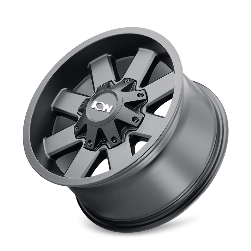 ION Wheels ION Type 141 18x9 / 8x180 BP / 18mm Offset / 124.1mm Hub Satin Black Wheel 141-8978B18 141-8978B18 Photo - Primary