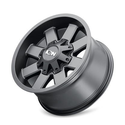 ION Wheels ION Type 141 17x9 / 5x127 BP / 18mm Offset / 87mm Hub Satin Black Wheel 141-7952B18 141-7952B18 Photo - Primary
