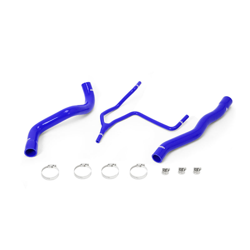 Mishimoto 2016+ Chevrolet Camaro 2.0T Silicone Radiator Hose Kit - Blue MMHOSE-CAM4-16BL MMHOSE-CAM4-16BL Photo - Primary