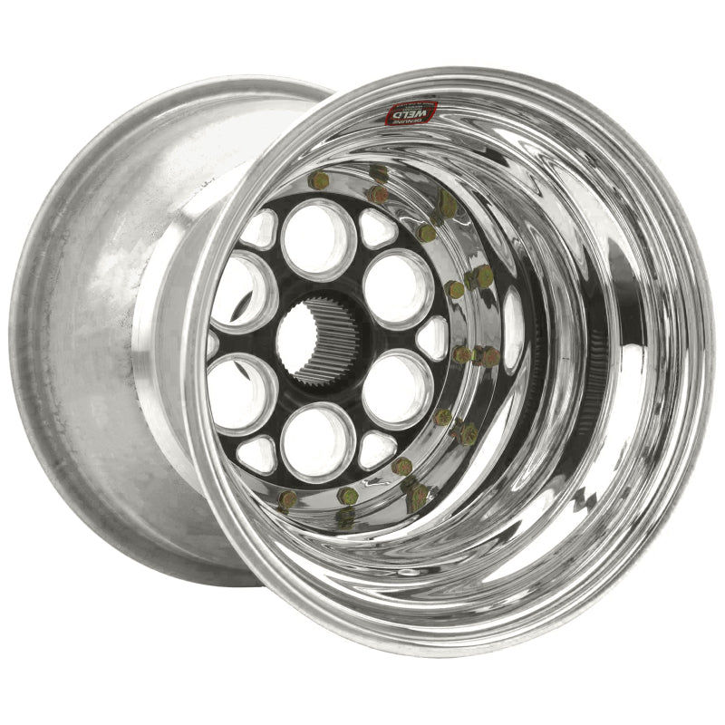 Weld Magnum Sprint 15x17 / 42-Spline / 6in. BS Black Wheel - Outer Beadlock w/6-Dzus Cover 735B-517B56-6 735B-517B56-6 Photo - Primary