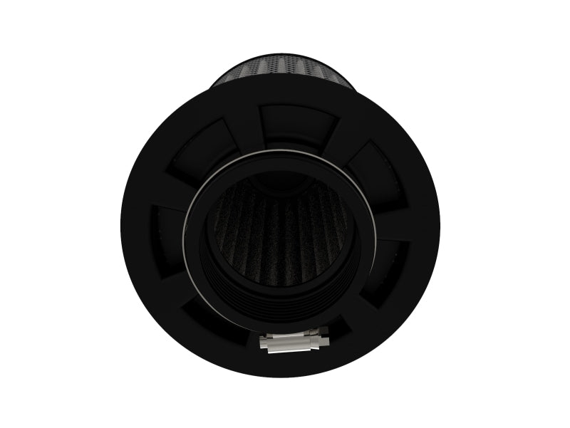 aFe MagnumFLOW Air Filter - Pro DRY S 2.5 Inlet x 4.5in B x 4.5in T x 7in H (Inv) 21-91151 21-91151 Photo - Unmounted