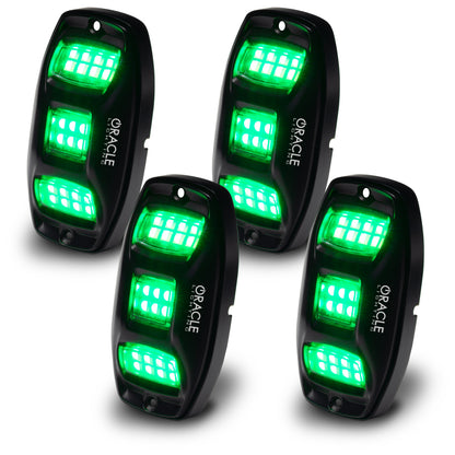 ORACLE Lighting Oracle Underbody  RGB+W Wheel Well Rock Light Kit - 4 PCS - ColorSHIFT 5895-339 5895-339 Photo - out of package