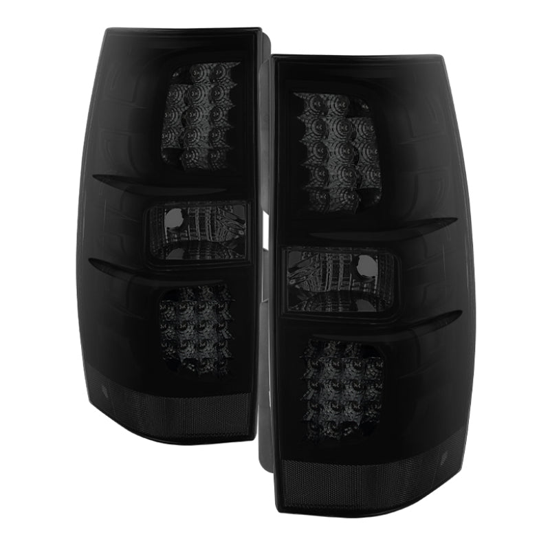 SPYDER Xtune Mc Yukon/Yukon Denali 07-14 LED Tail Lights Black Smoked ALT-JH-CSUB07-LED-G2-BSM 9033926 9033926 Photo - Primary