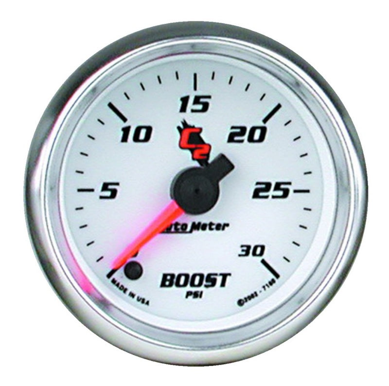 Autometer Gauge, Boost, 2 1/16", 30PSI, Digital Stepper Motor, C2 7160 Photo - Primary