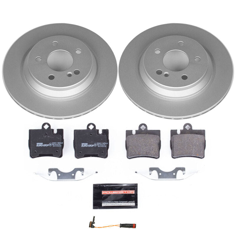 PowerStop Power Stop 00-02 Mercedes-Benz S430 Rear Euro-Stop Brake Kit ESK2997 ESK2997 Photo - Primary