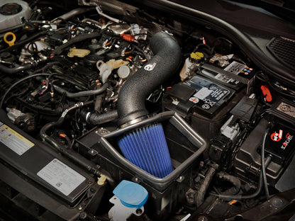 aFe Rapid Induction Cold Air Intake System w/ Pro 5R Filter 22-23 Volkswagen GTI MKVIII L4-2.0L 52-10018R 52-10018R Photo - Mounted