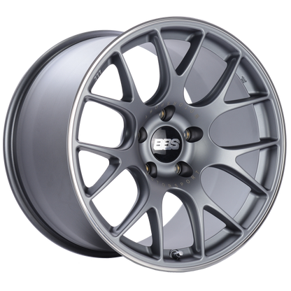 BBS CH-R 19x12 5x130 ET45 CB71.6 Satin Titanium Polished Rim Protector Wheel CH112TIPO CH112TIPO Photo - Primary
