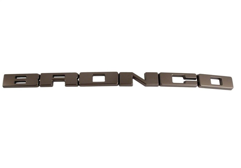 Ford Racing 2021+ Bronco Grille Lettering Overlay Kit - Bronze M-1447-BLBR M-1447-BLBR Photo - Unmounted