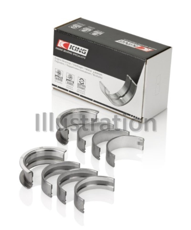 King Engine Bearings King Toyota 5Vzfe (Size 1.0) Main Bearing Set MB4012AM010