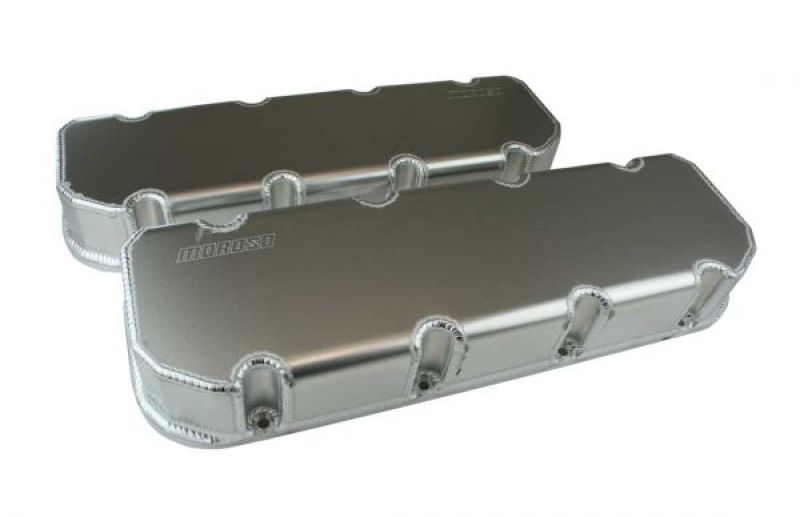 Moroso SBC 4.5in Rox Head Fabricated Valve Cover w/o Oilers 68336