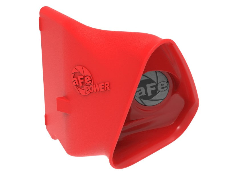 aFe Power 15-20 Ford Mustang 2.3l L4/3.7l V6/5.0l V8 Dynamic Air Scoop - Red 54-13015SR 54-13015SR Photo - Primary