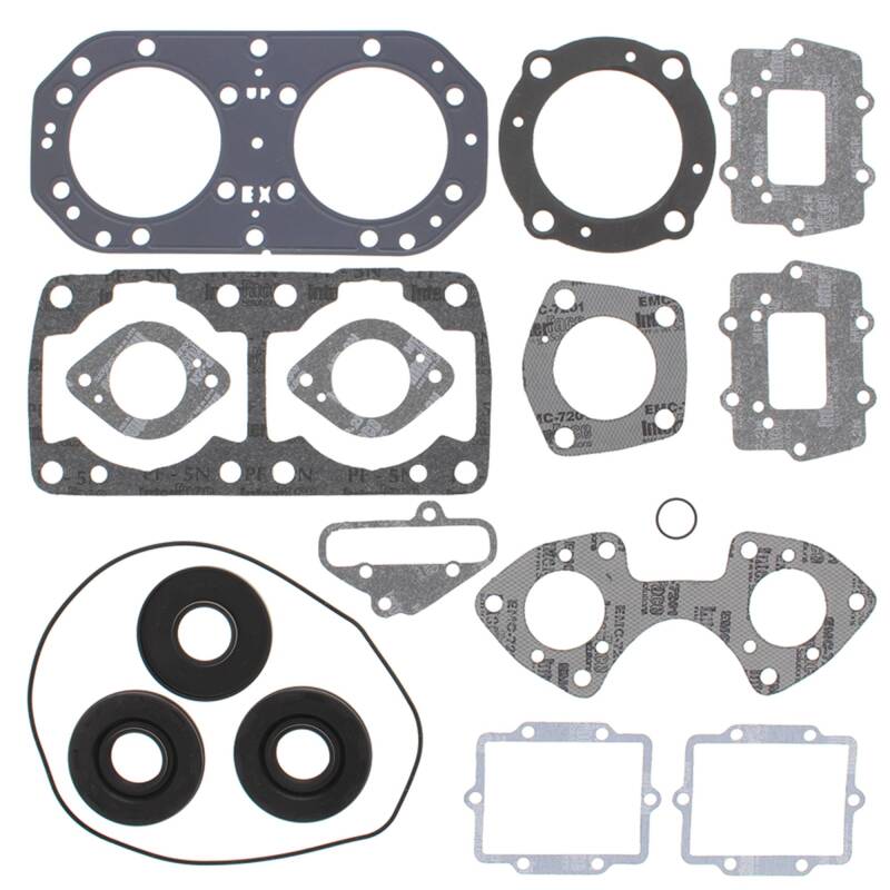 Vertex Pistons Vertex Gaskets 95-97 Kawasaki JH750 ZXi Complete Gasket Kit w/ Oil Seals 611408 611408 Photo - Primary