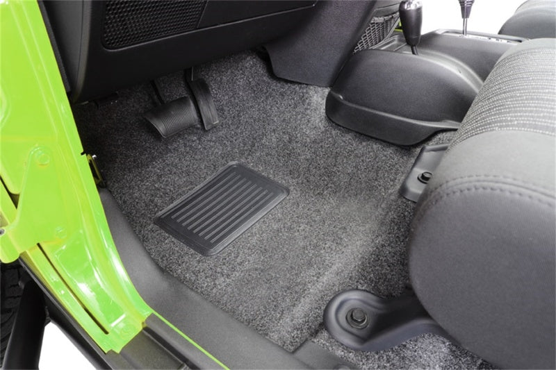 Bedrug Jeep Floor Liners CJ-7/YJ Front Kit 8Pc Floor Kit BRCYJ76F Photo - Mounted